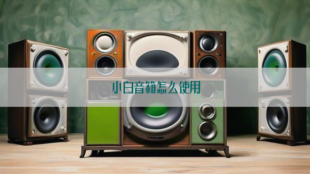 小白音箱怎么使用