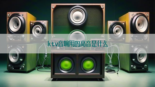 ktv音响用的高音是什么