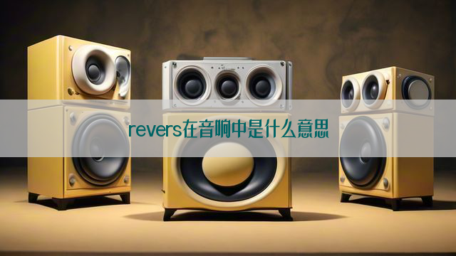 revers在音响中是什么意思