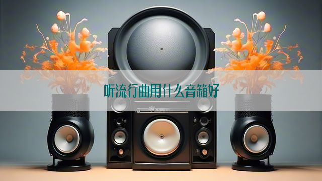 听流行曲用什么音箱好