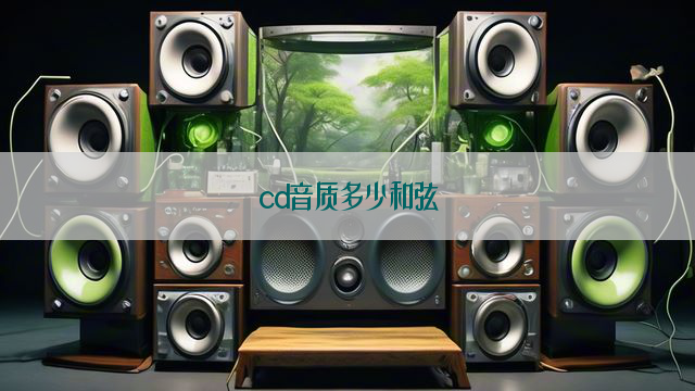 cd音质多少和弦