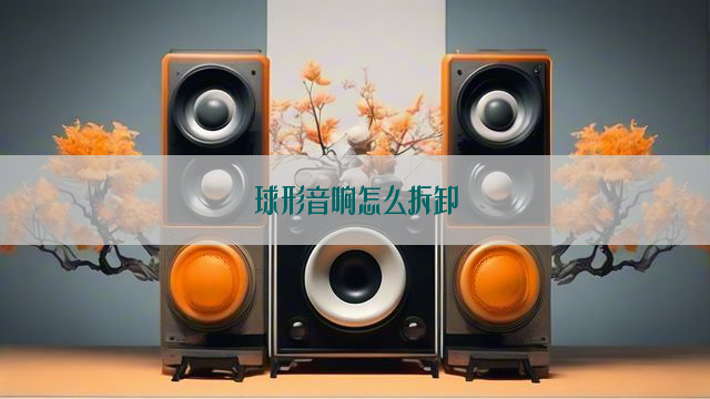 球形音响怎么拆卸