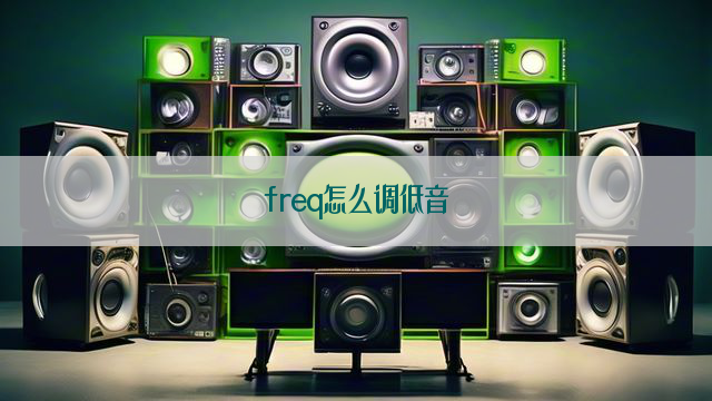 freq怎么调低音