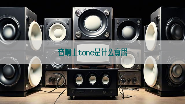 音响上tone是什么意思