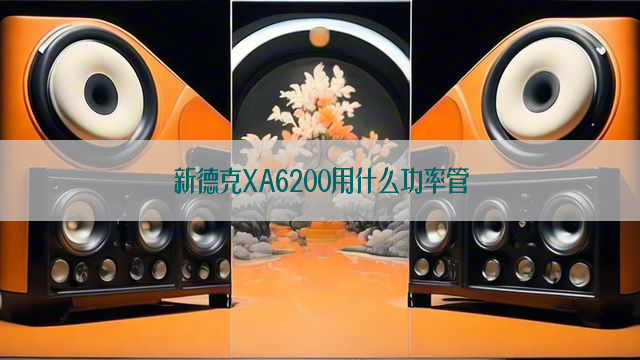 新德克XA6200用什么功率管