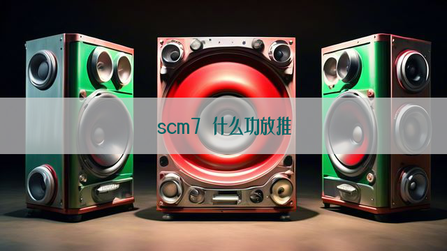 scm7 什么功放推