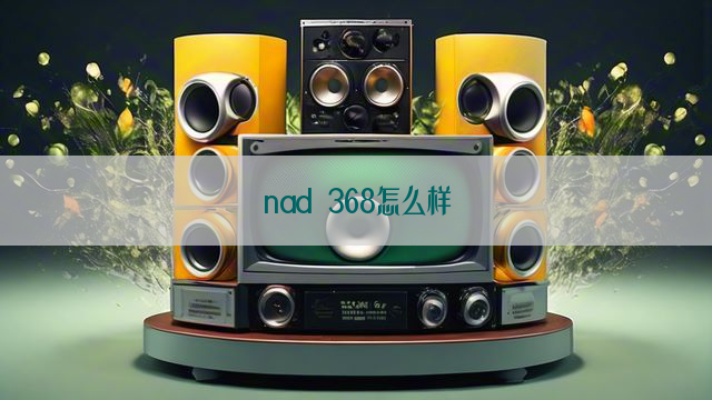 nad 368怎么样