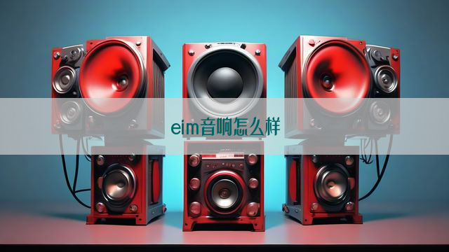 eim音响怎么样