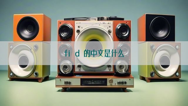 fi d 的中文是什么