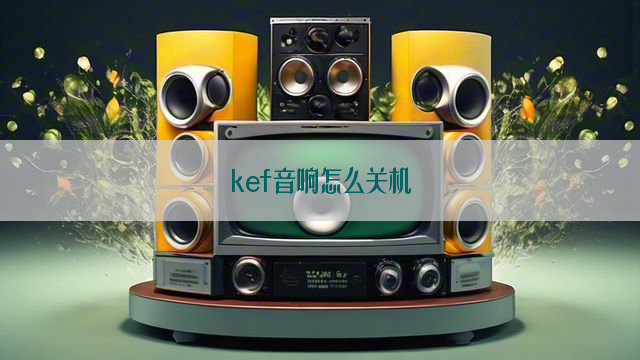 kef音响怎么关机