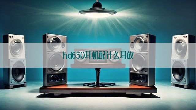 hd650耳机配什么耳放