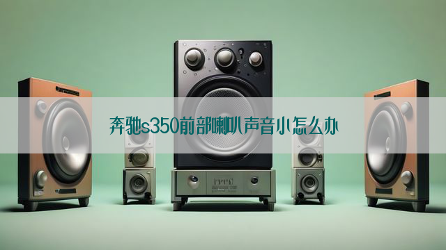 奔驰s350前部喇叭声音小怎么办