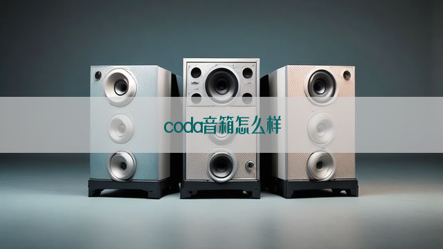 coda音箱怎么样