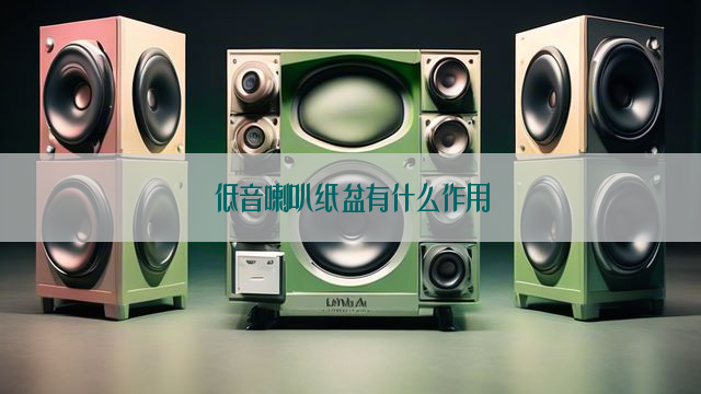 低音喇叭纸盆有什么作用