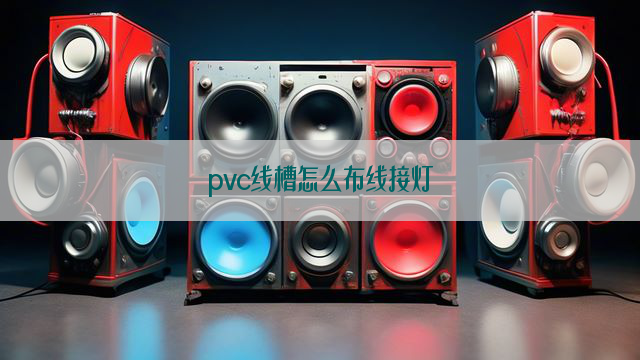 pvc线槽怎么布线接灯