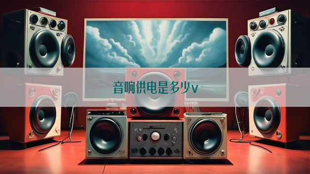 音响供电是多少v