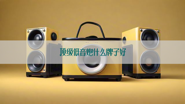 顶级低音炮什么牌子好