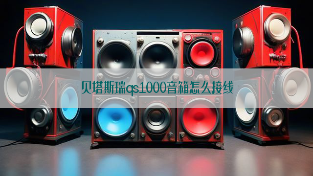 贝塔斯瑞qs1000音箱怎么接线