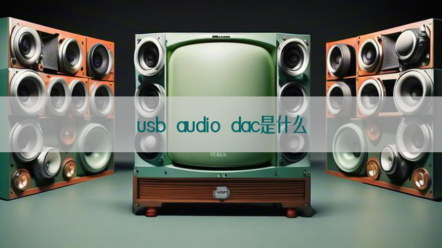 usb audio dac是什么